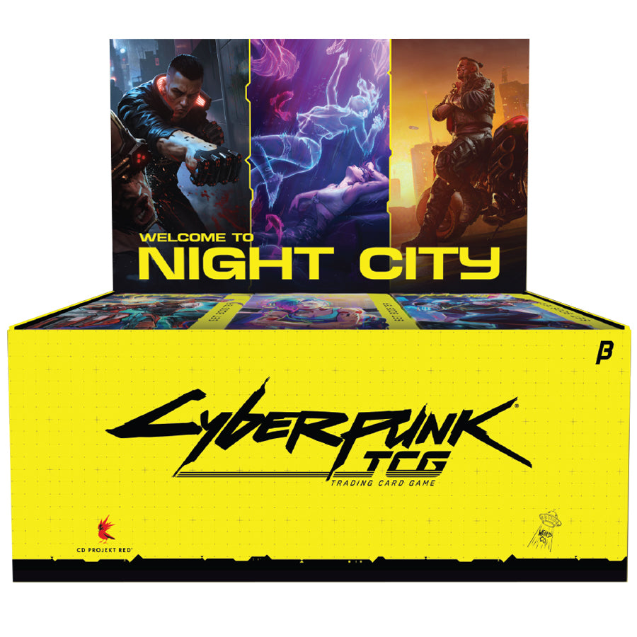 PREORDER CYBERPUNK TCG: WELCOME TO NIGHT CITY BETA BOOSTER BOX (36 PAC – ThePondX