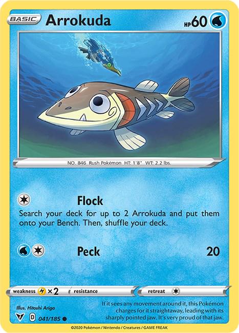 Pokemon TCG Arrokuda SWSH04: Vivid Voltage 2020
