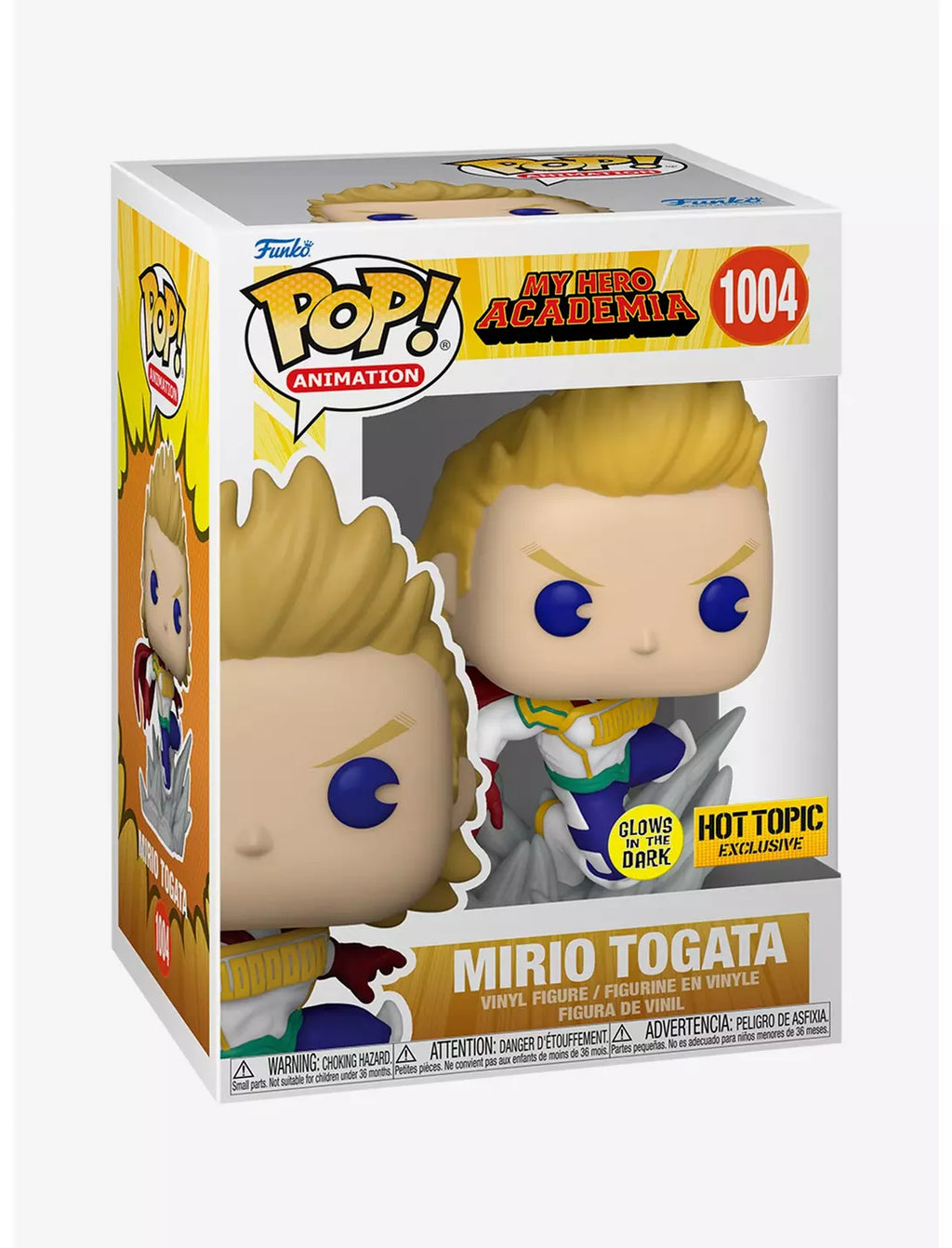 Funko Pop My Hero Academia Mirio Togata Hot Topic Exclusive