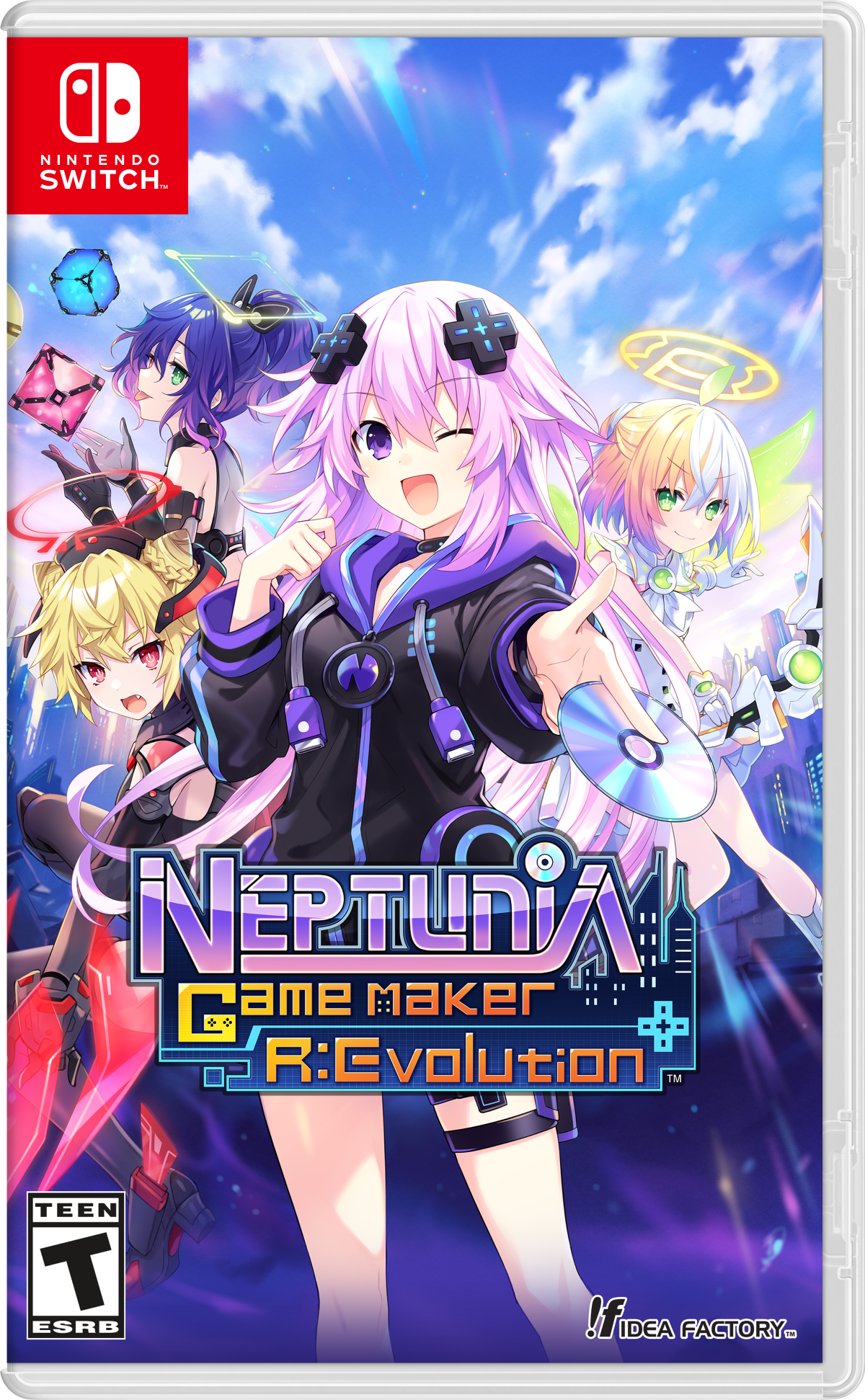 Nintendo Switch Neptunia Game Marker R:Evolution Limited Edition