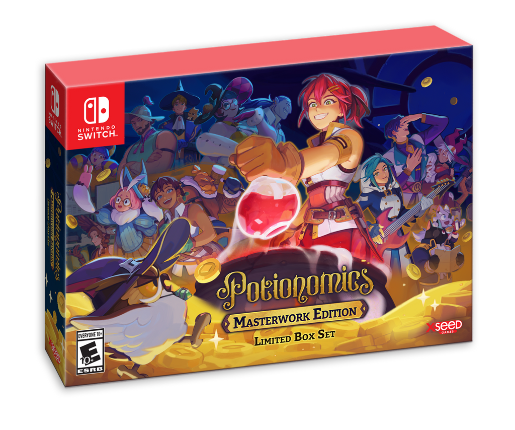 Nintendo Switch Potionomics Masterwork Edition Limited Box Set Sealed