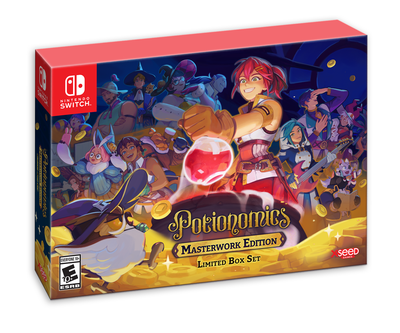 Nintendo Switch Potionomics Masterwork Edition Limited Box Set Sealed