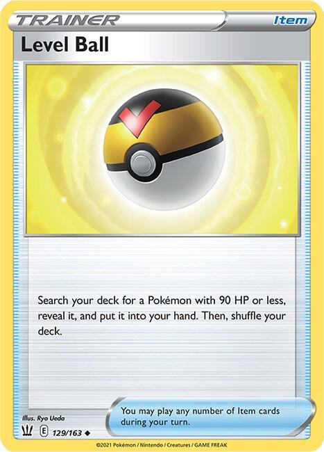 Pokemon TCG Level Ball SWSH05: Battle Styles 2021