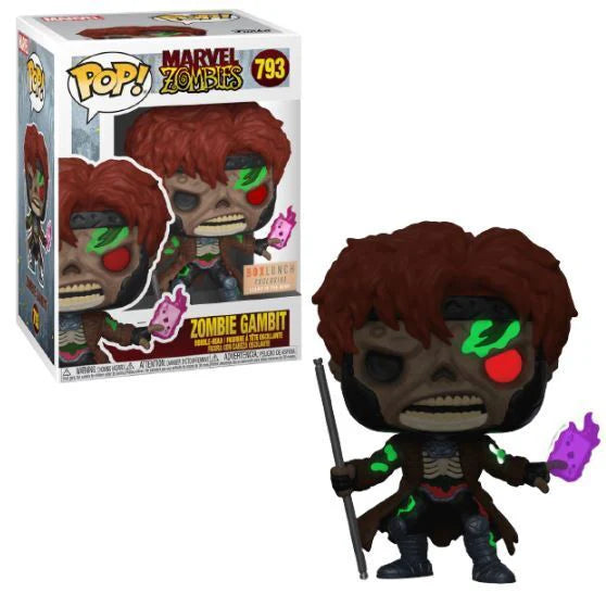 Funko Pop! Marvel Zombie Gambit GITD Boxlunch Exclusive
