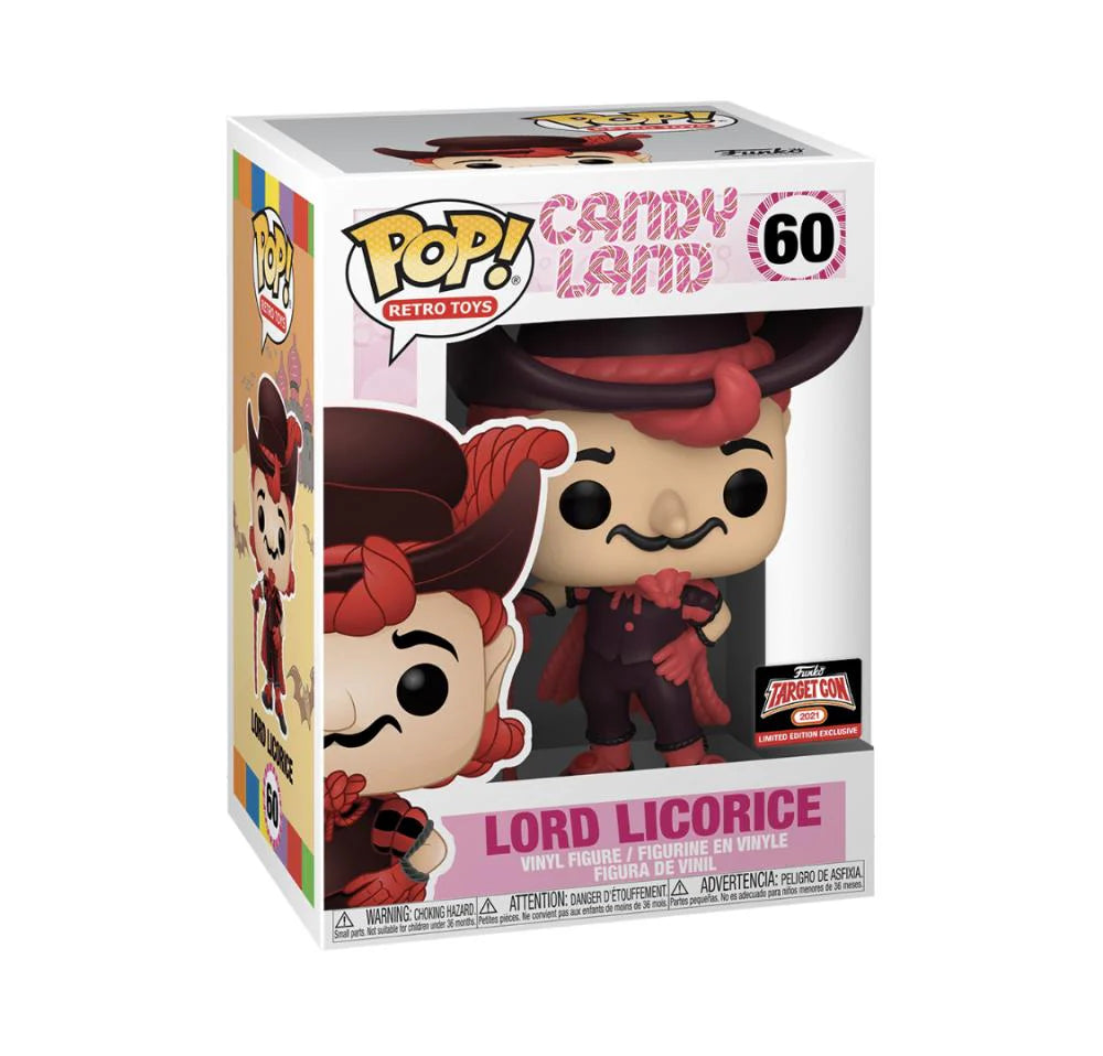 Funko Pop! Candyland Lord Licorice Target Con 2021