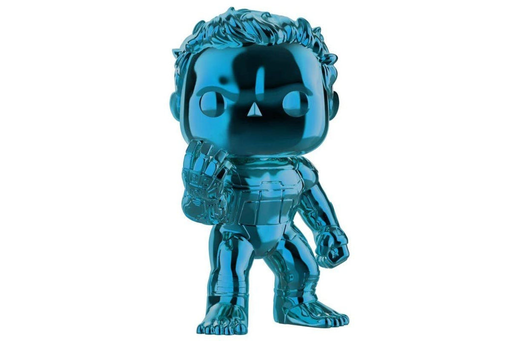 Funko Pop! Marvel Avengers Endgame Hulk (Blue Chrome) Walmart Exclusive