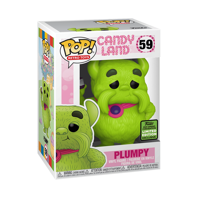 Funko Pop! Candyland Plumpy ECCC 2021 Shared Sticker
