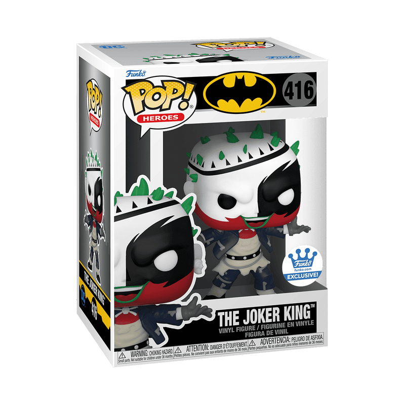 Funko Pop! DC The Joker King Funko Shop Exclusive