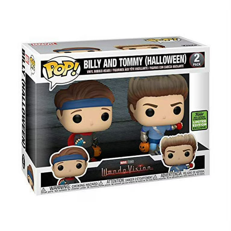 Funko Pop! Marvel Wandavision Billy & Tommy (Halloween) ECCC 2021 Shared Exclusive