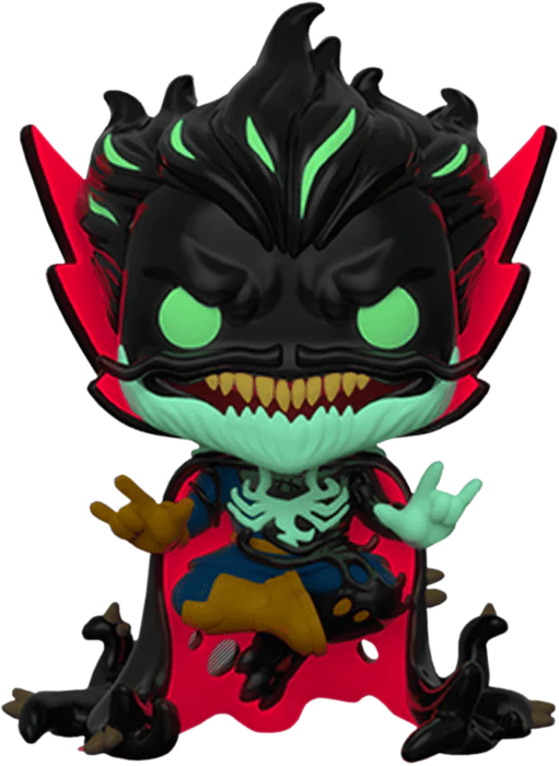 Funko Pop! Marvel Venom Venomized Doctor Strange Boxlunch Exclusive GITD