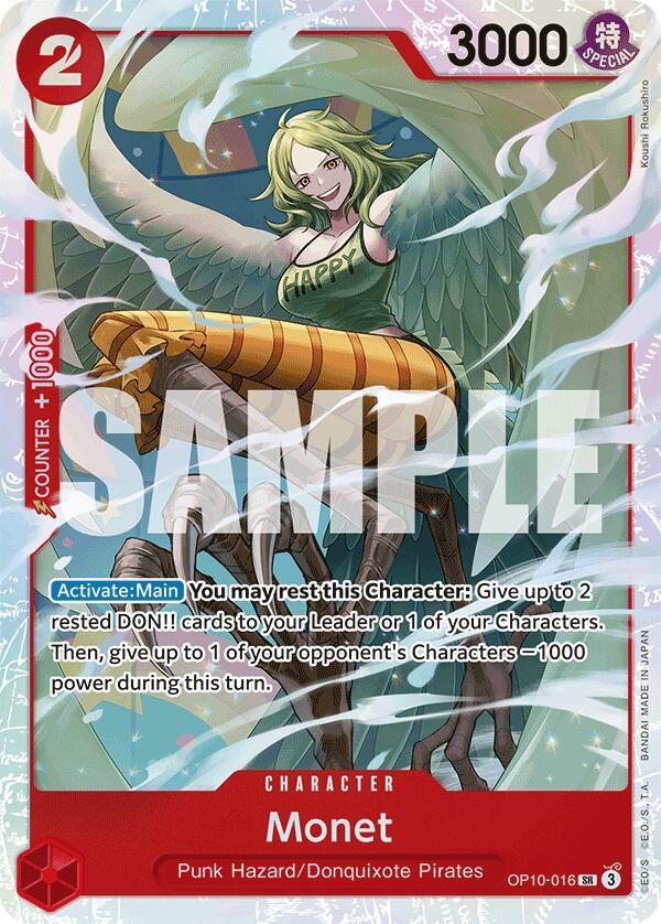 One Piece Monet SR (OP10-016) Royal Blood NM