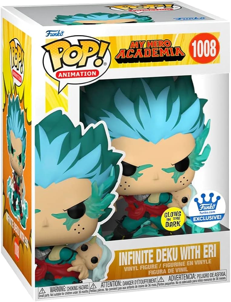 Funko Pop My Hero Academia Infinite Deku with Eri Funko Shop Exclusive