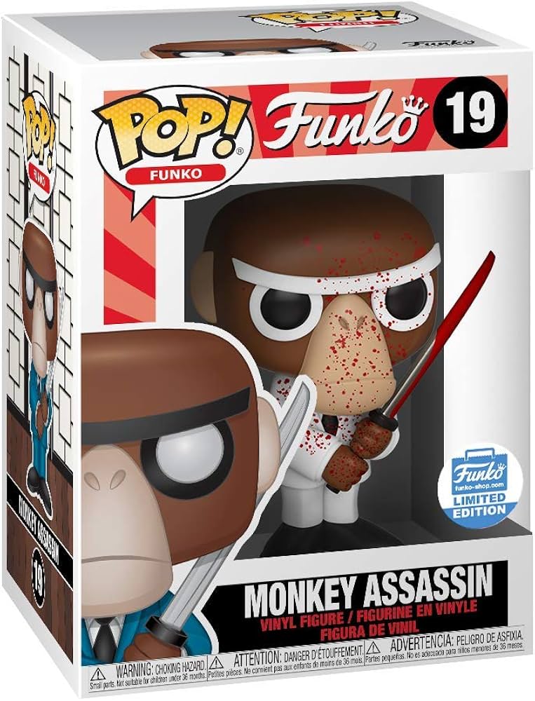 Funko Pop! Monkey Assassin Funko Shop Exclusive (Bloody)