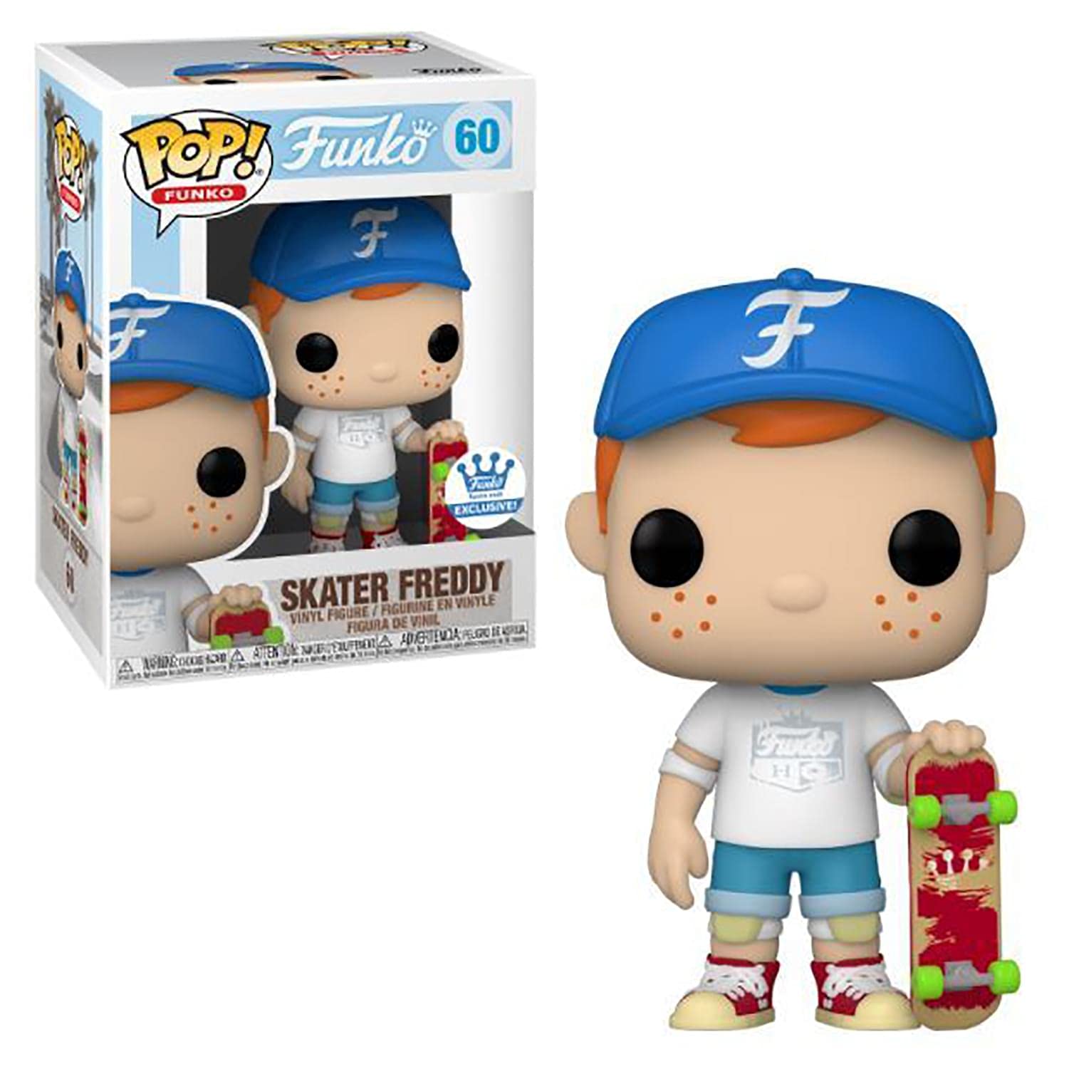 Funko Pop! Vinyl: Freddy Funko - Skater Freddy (Funko Shop Exclusive)
