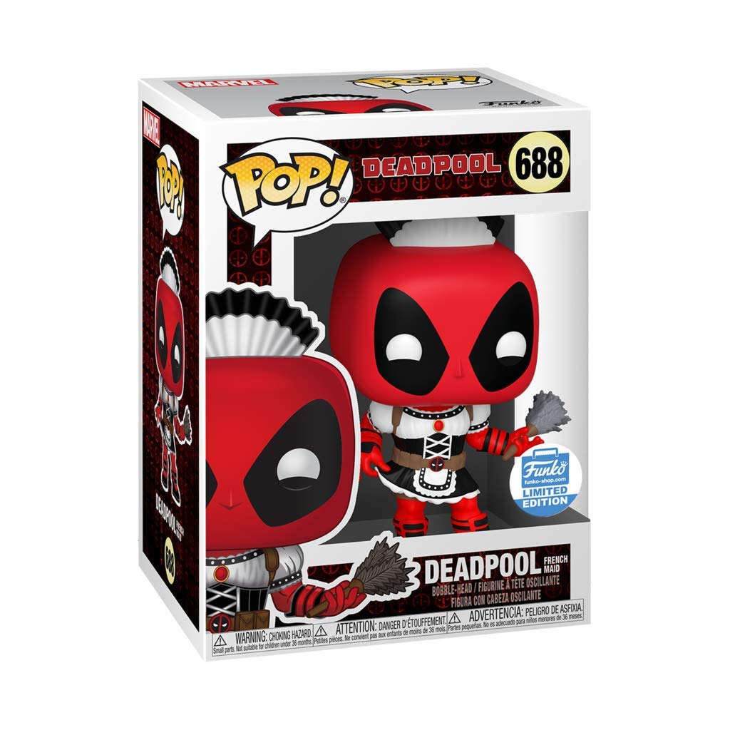 Funko Pop! Marvel Deadpool French Maid Funko Shop Exclusive
