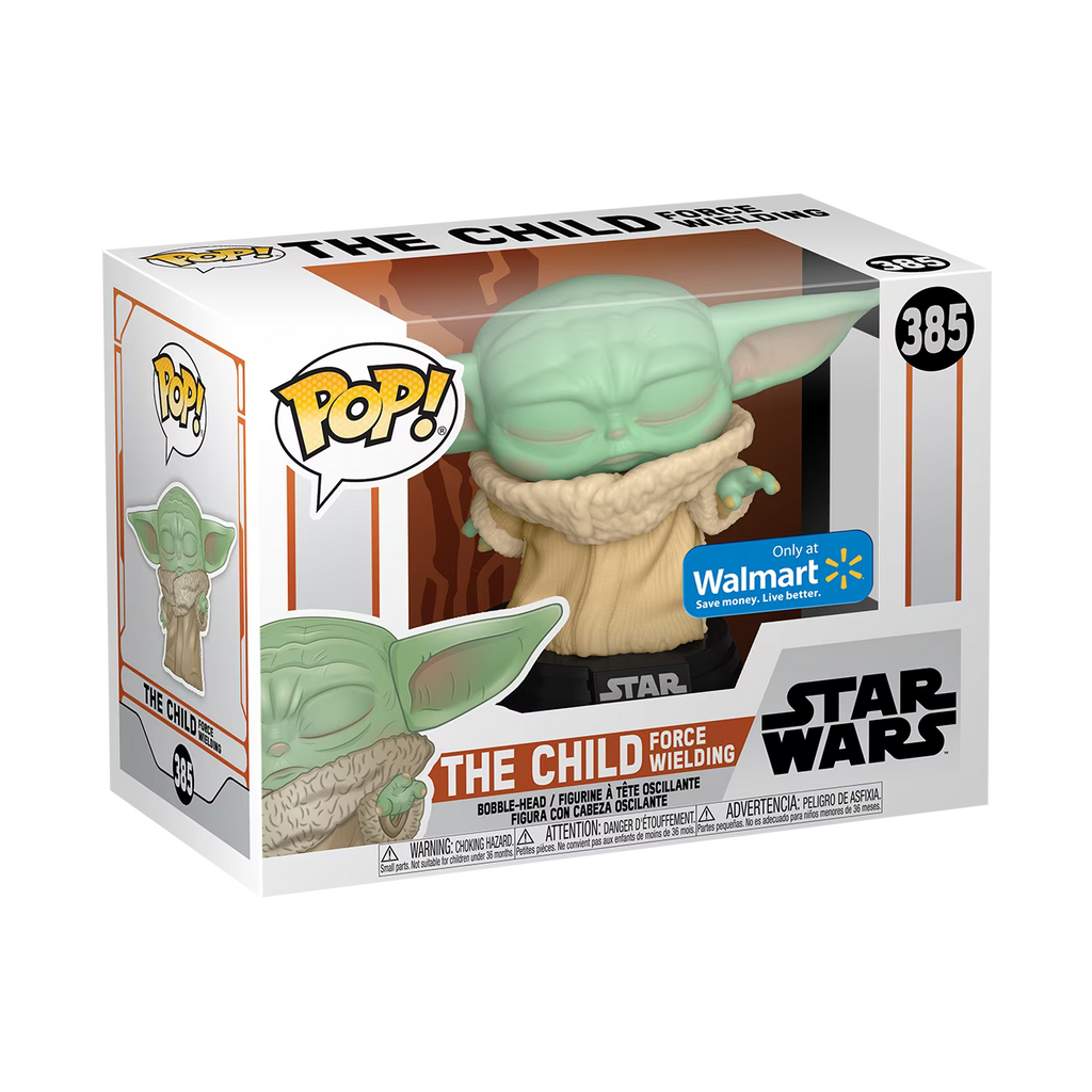 Funko Pop! Star Wars The Child (Grogu) Force Wielding Walmart Exclusive