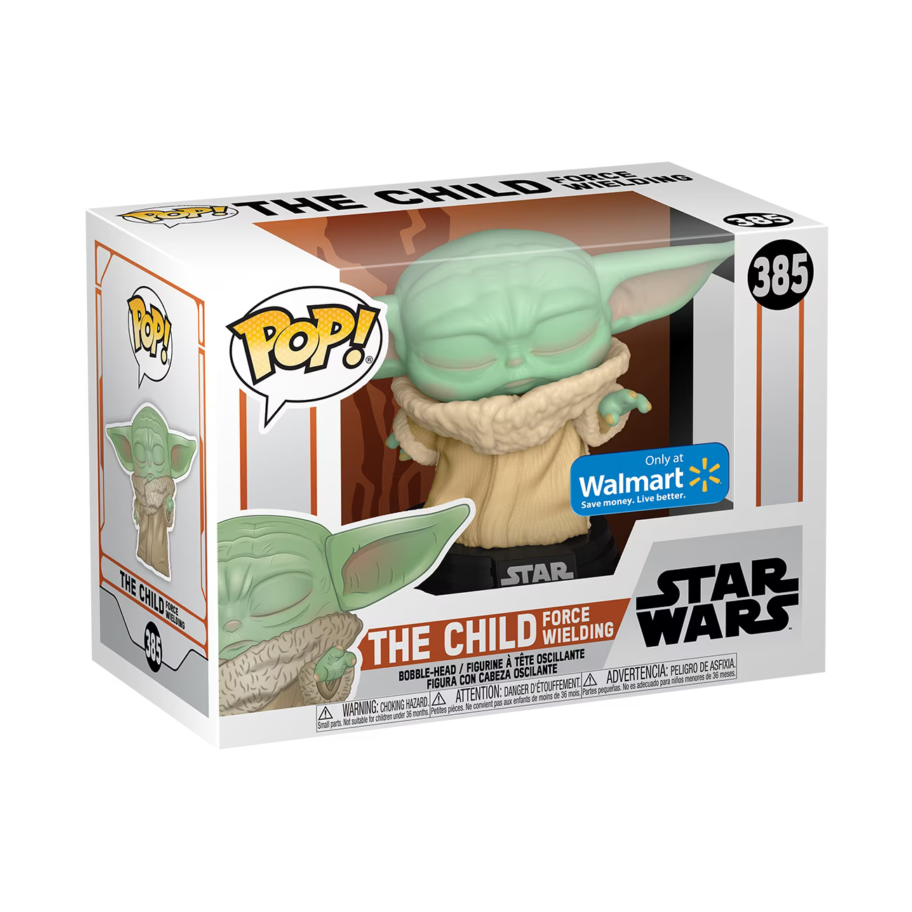 Funko Pop! Star Wars The Child (Grogu) Force Wielding Walmart Exclusive