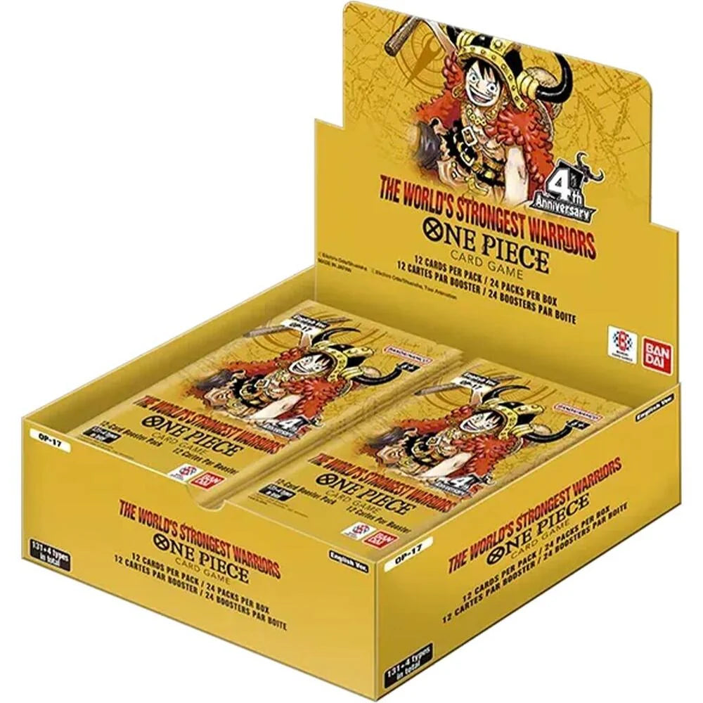 One Piece The Worlds Strongest Warriors Booster Box (OP-17) Unsealed