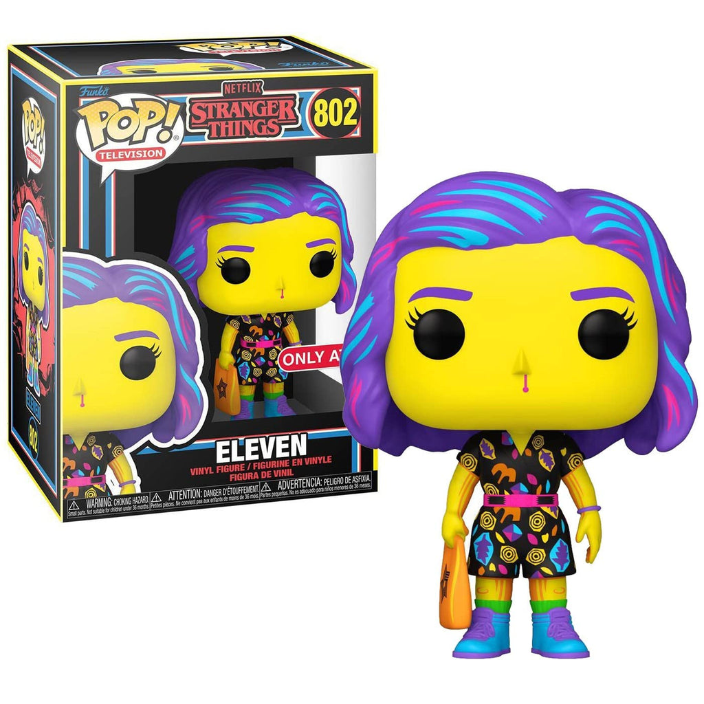 Funko Pop! Stranger Things Eleven (Blacklight) Target Exclusive