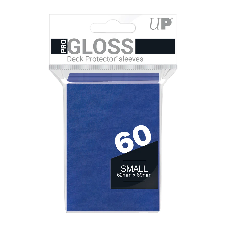 ULTRA PRO-Gloss Small DECK PROTECTOR® Blue Sleeves (60ct)