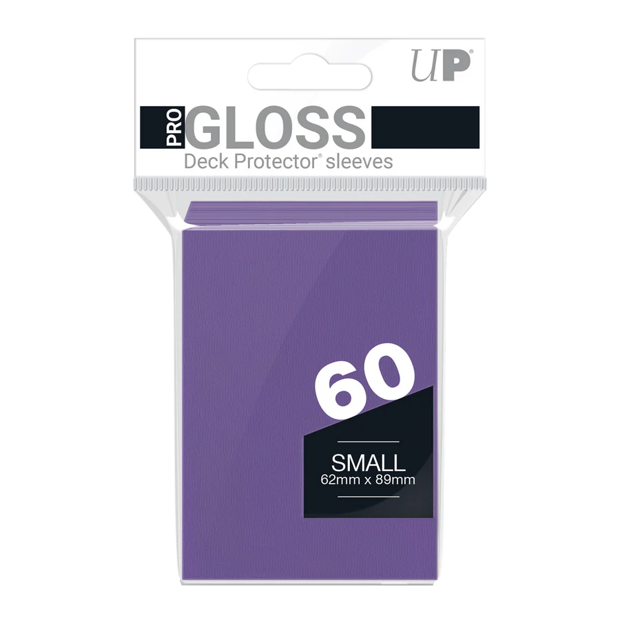 UTLRA PRO-Gloss Small DECK PROTECTOR® Purple Sleeves (60ct)