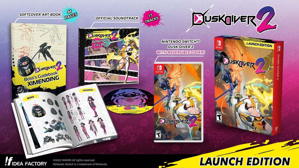 Nintendo Switch Dusk Diver 2 Launch Edition
