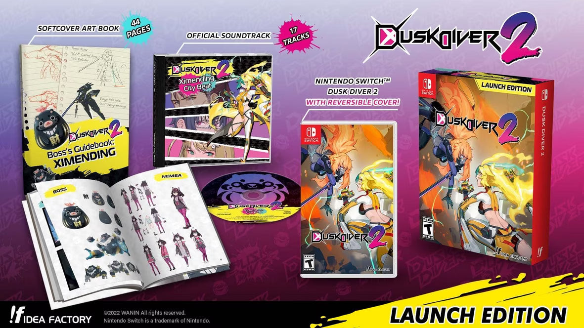 Nintendo Switch Dusk Diver 2 Launch Edition
