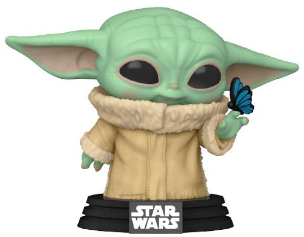 Funko Pop! Star Wars Grogu with Butterfly Gamestop Exclusive