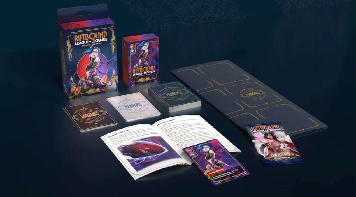 Riftbound League of Legends TCG Origins Champion Deck Jinx