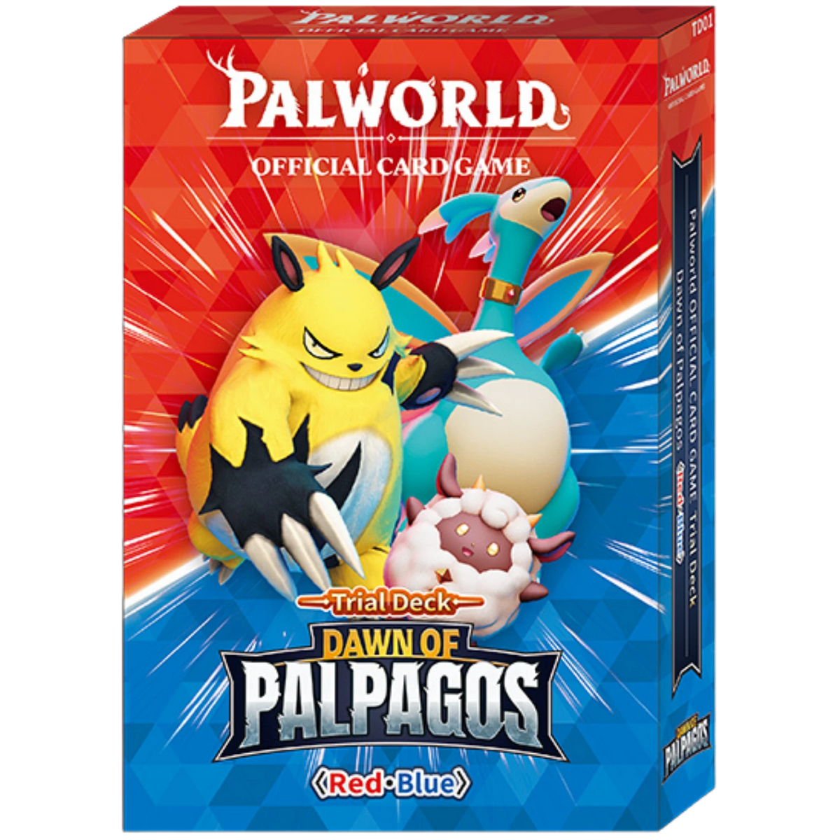 Palworld Card Game Dawn of Palpagos Trial Deck Red/Blue