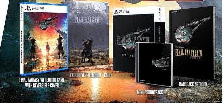 Sealed PS5 Final Fantasy VII Rebirth Deluxe Edition