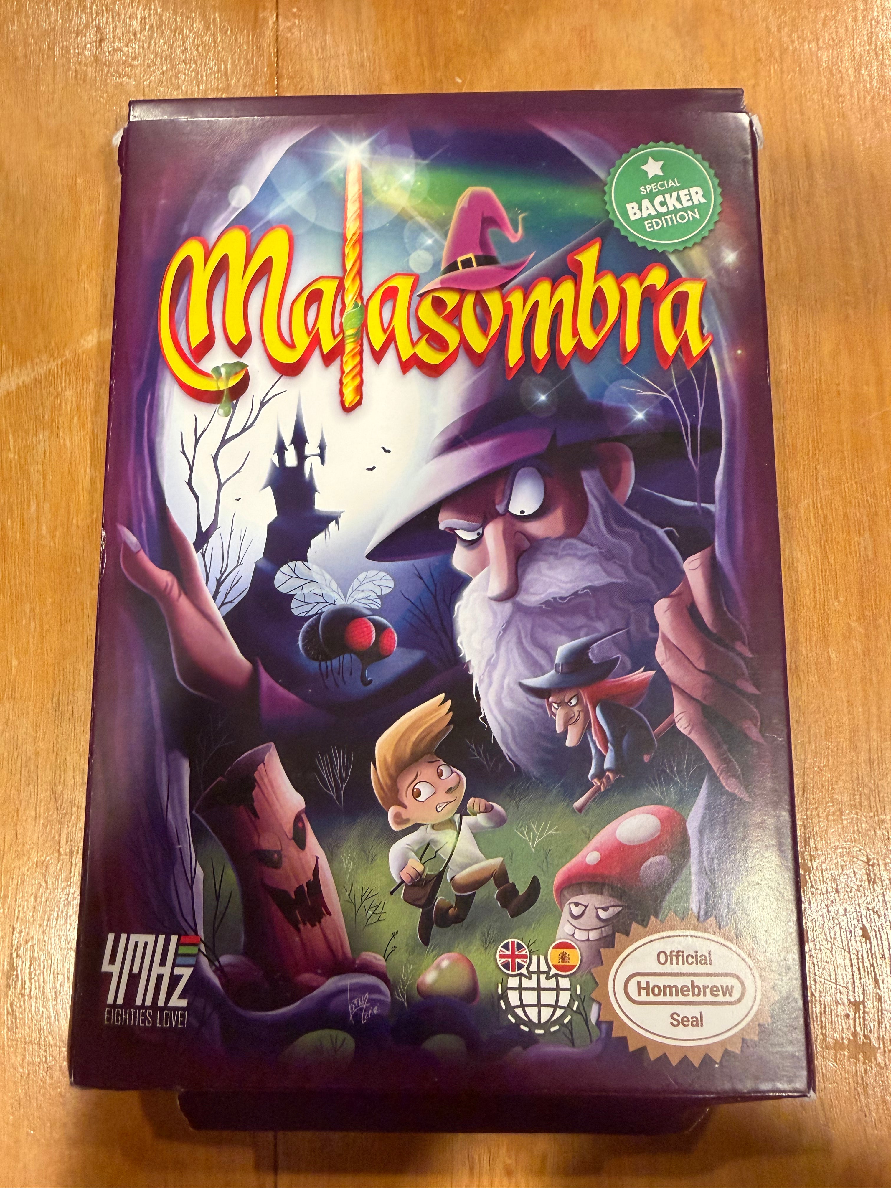 Nintendo NES Malasombra Special Backers Edition #5 NiB