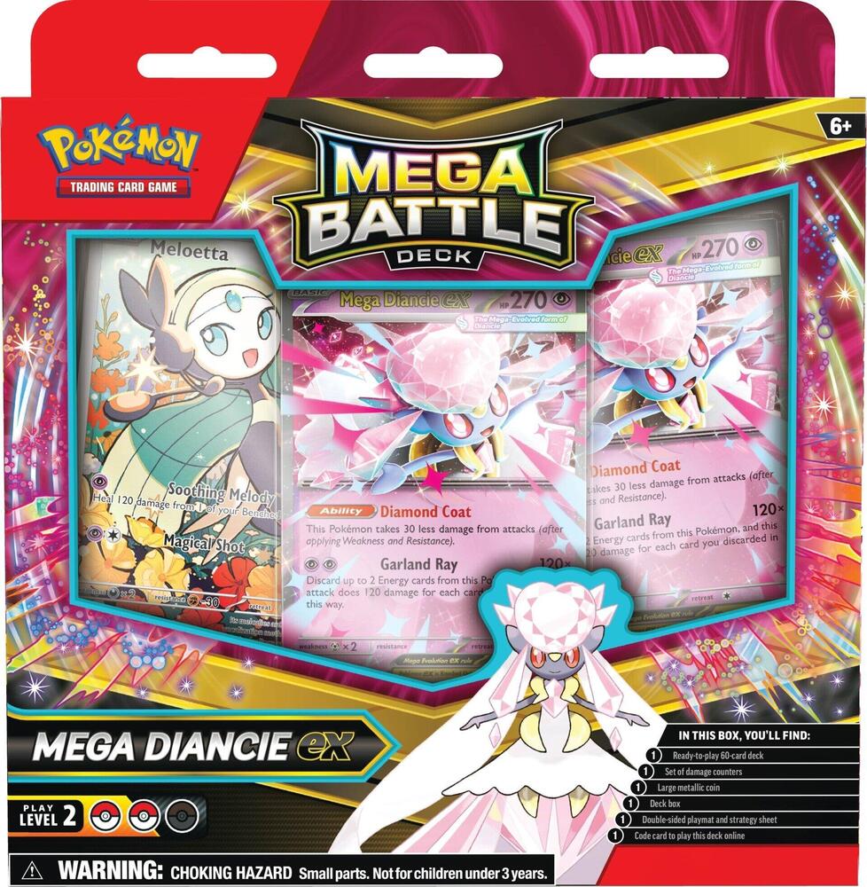 Pokemon TCG Mega Battle Deck (Mega Diancie ex)
