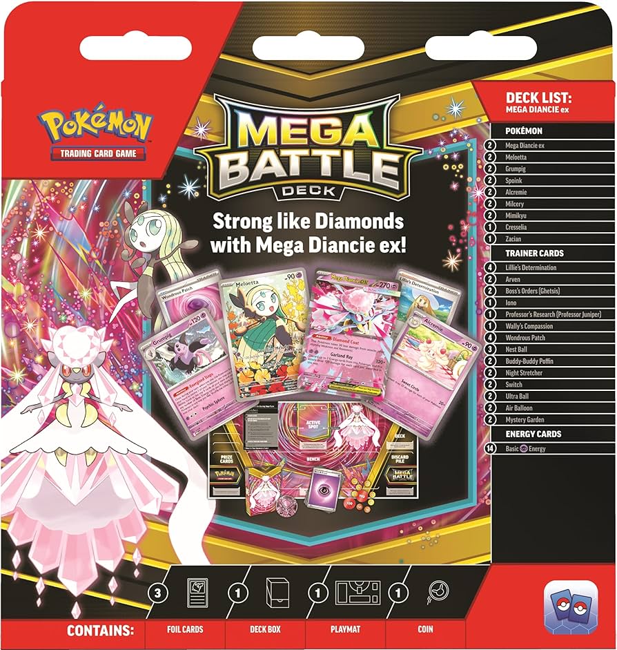 Pokemon TCG Mega Battle Deck (Mega Diancie ex)