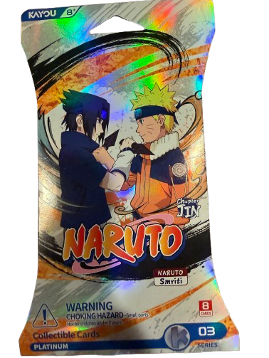 Kayou Naruto CCG Chapter Jin series 3 Sleeved Booster Pack