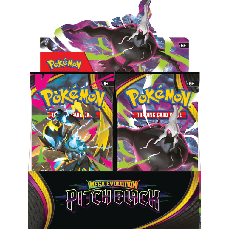PREORDER Pokemon TCG: Mega Evolution - Pitch Black Booster Display Box (36 packs)