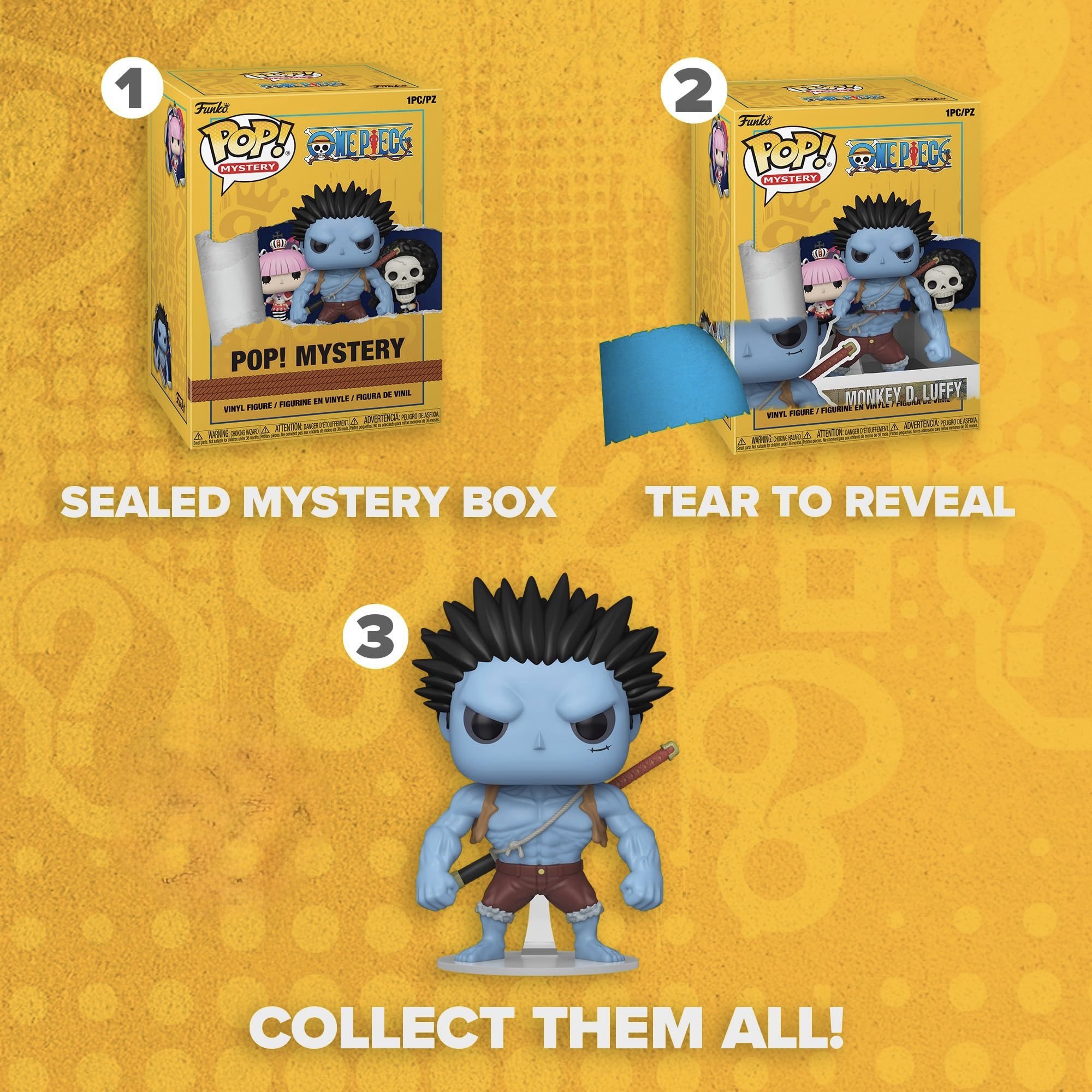 PREORDER Funko Pop! One Piece Mystery Vinyl Figure - 1 Random Figure