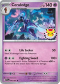 Pokemon TCG Ceruledge Cosmos Holo (Pokemon Day 2024)