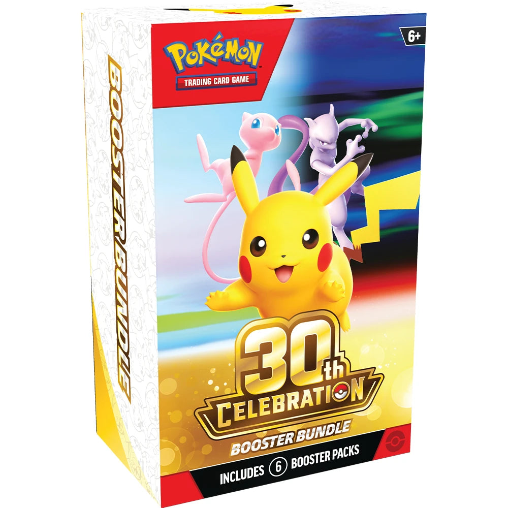 PREORDER Pokemon TCG 30th Anniversary Booster Bundle