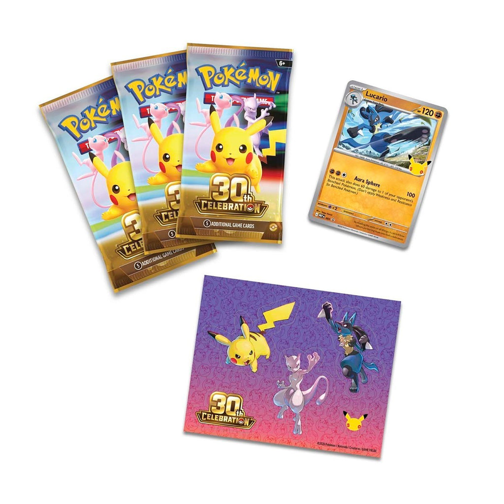 Pokemon TCG: 30th Celebration Tech Sticker (Styles May Vary)