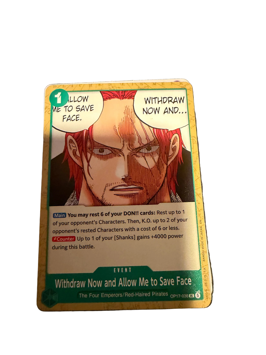 One Piece Card Game OP-17 115 Card Bulk