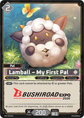 Palworld TCG PR EPR-001 Lamball Promo NM Bushiroad  Expo 2026
