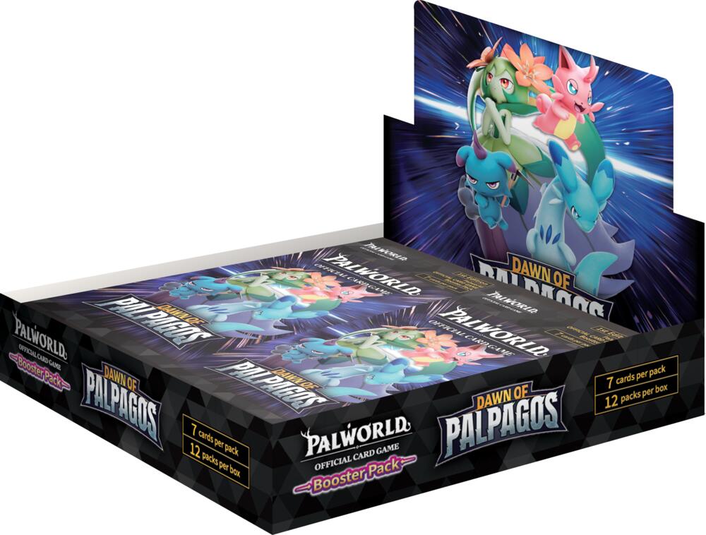 Palworld Card Game Dawn of Palpagos 1st Edition Booster Box
