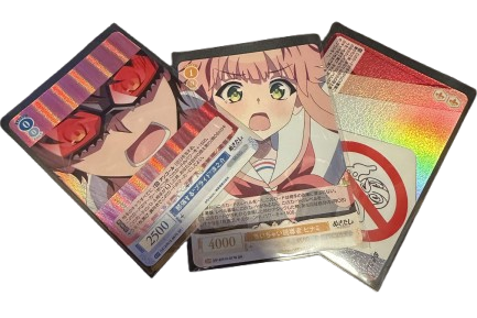 Weiss Schwarz Rose Nukitashi Bundle Lot of 3 Holo SRs JP