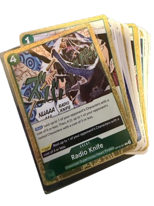 One Piece OP-14 Bulk Bundle Lot of 39 Green (W/ 1 Rare card)