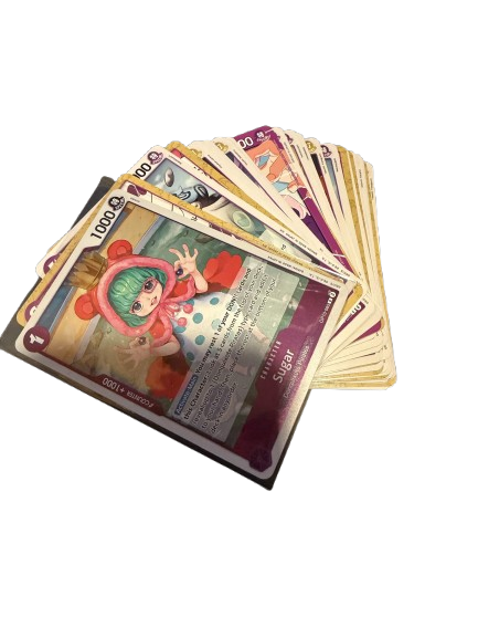 One Piece OP-14 Bulk Bundle Lot of 46 Purple (W/ 1 Rare card)