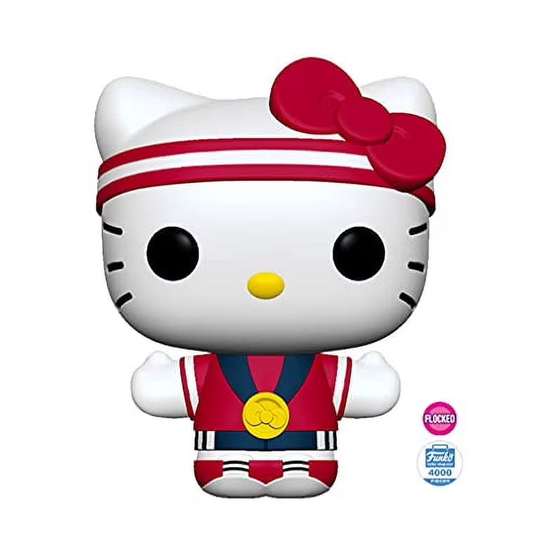 Funko Pop! Hello Kitty x Team USA Hello Kitty (Gold Medal) Flocked Funko Shop Exclusive LE 4000