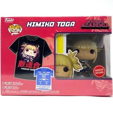 Funko Pop! My Hero Academia Himiko Toga W/ Tee GameStop Exclusive