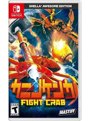 Nintendo Switch Fight Crab Shella' Awesome Edition Sealed