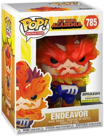 Funko Pop My Hero Academia Endeavor Amazon Exclusive GITD